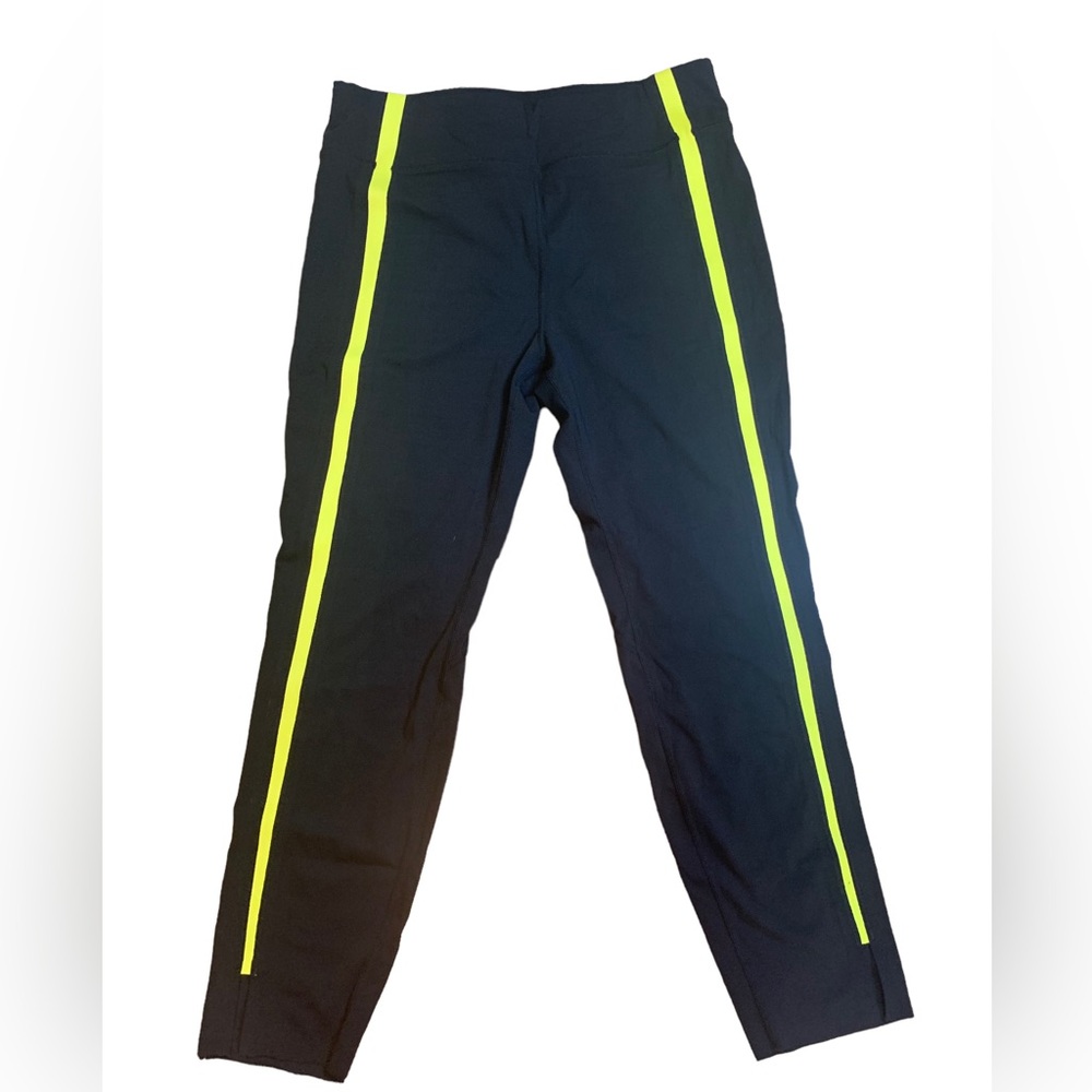 Zyia Luxe neon tape hi rise 24” leggings